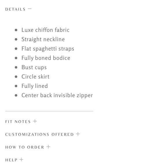 Jenny Yoo Renee Dress, Storm, Size 0 - Picture 9 of 10